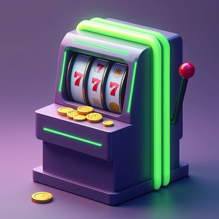 Game paylines and cascading wins displayed on screen